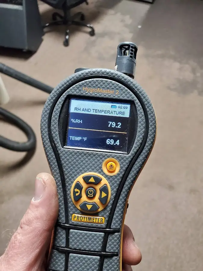 Moisture meter humidity assessment for Mold Remediation & Removal in Highwood